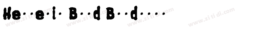 Hennepin Bold Bold字体转换